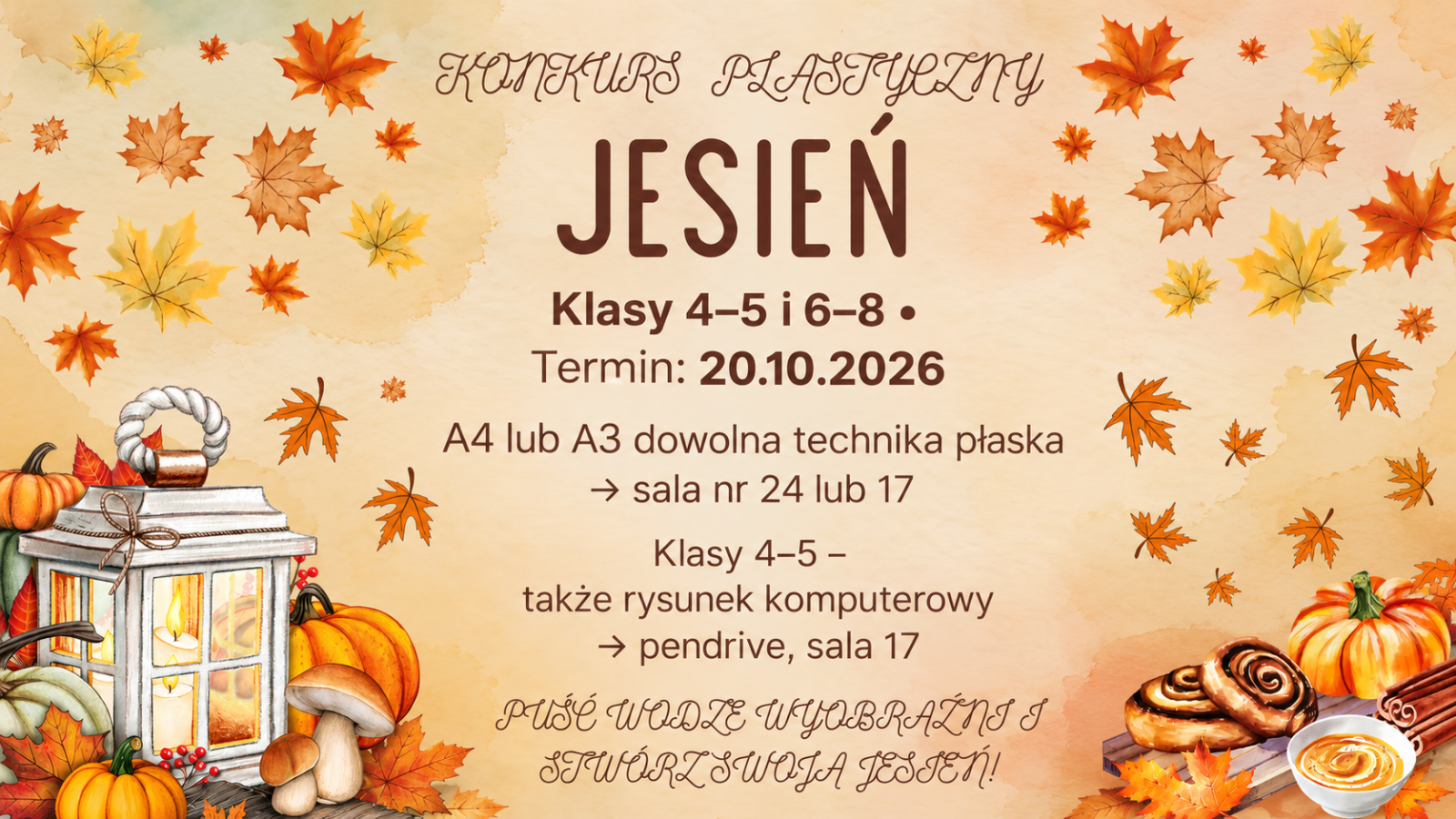Zdjęcie: Konkurs plastyczny JESIEŃ