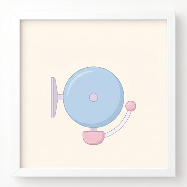 Grafika dzwonka szkolnego